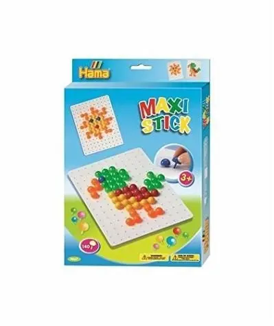 Juego de pinchos hama parrot/sun hanging box (multicolor) - hamabeads