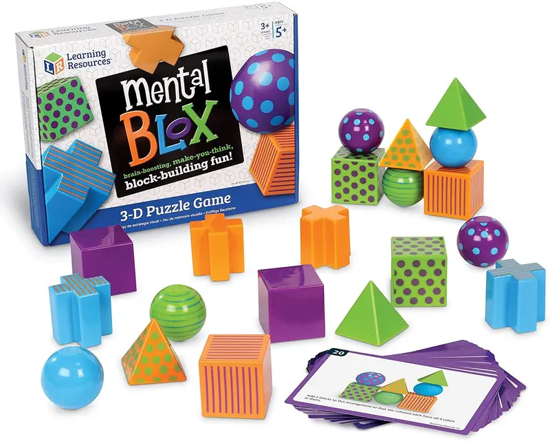 Juego de razonamiento mental blox - learning Resources LER9280