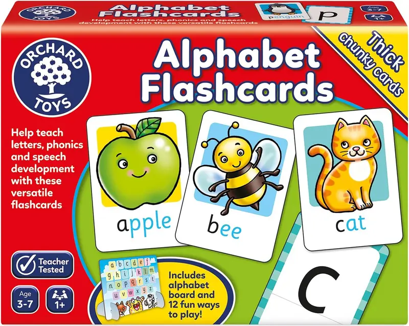 Juego educativo Alphabet Flashcards - Orchard Toys