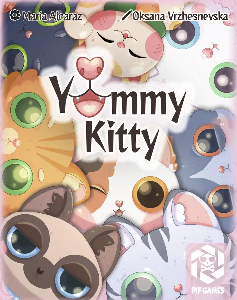 Juego educativo de Cartas Yummy Kitty - Pif Games