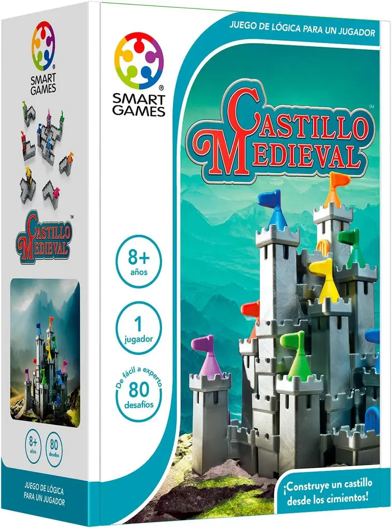 Juego Educativo de Lógica Castillo Medieval - Ludilo SG106ES