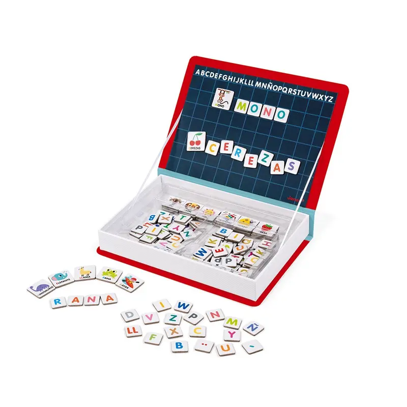 Juego educativo magnético alfabeto en español magneti'book - janod j02714
