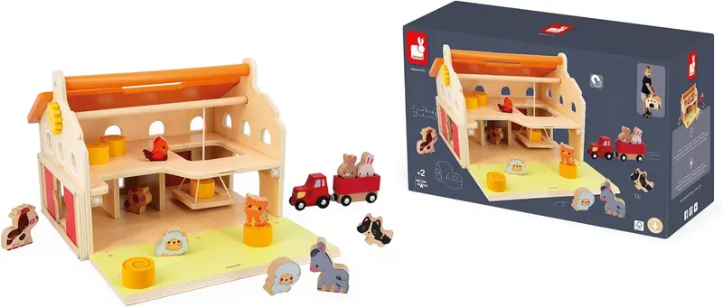 Juego Educativo Mi primera Granja - Janod 03318