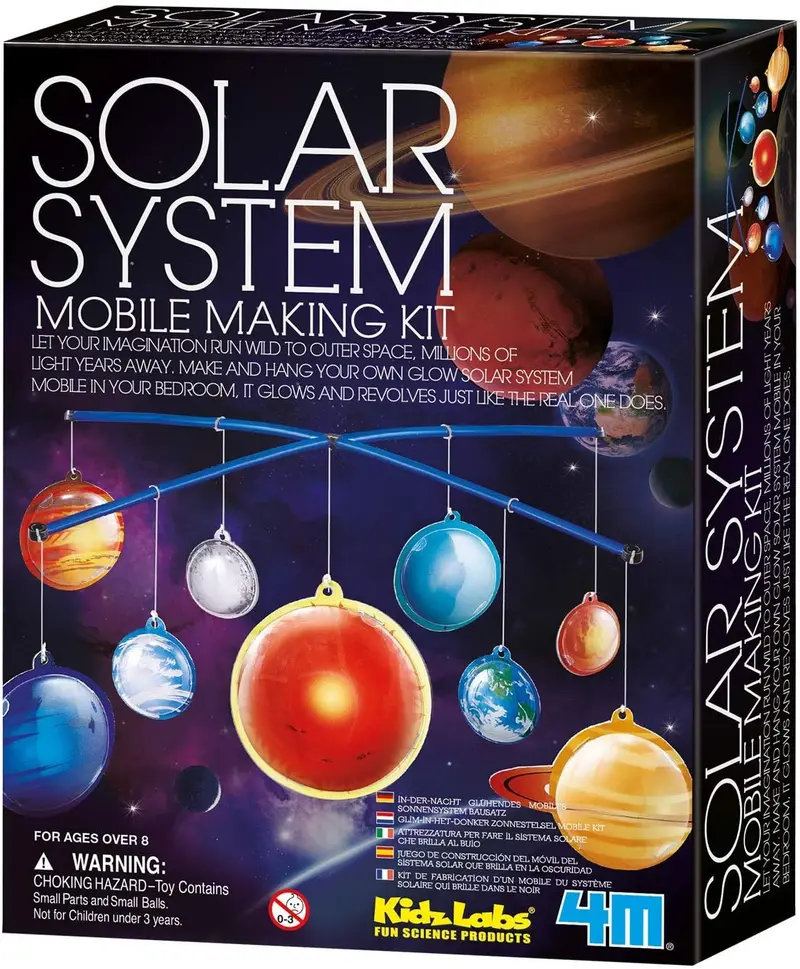 Juego educativo sistema solar glow solar system - 4m 004M3225