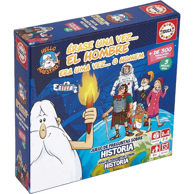 Juego Érase una vez el hombre Educa