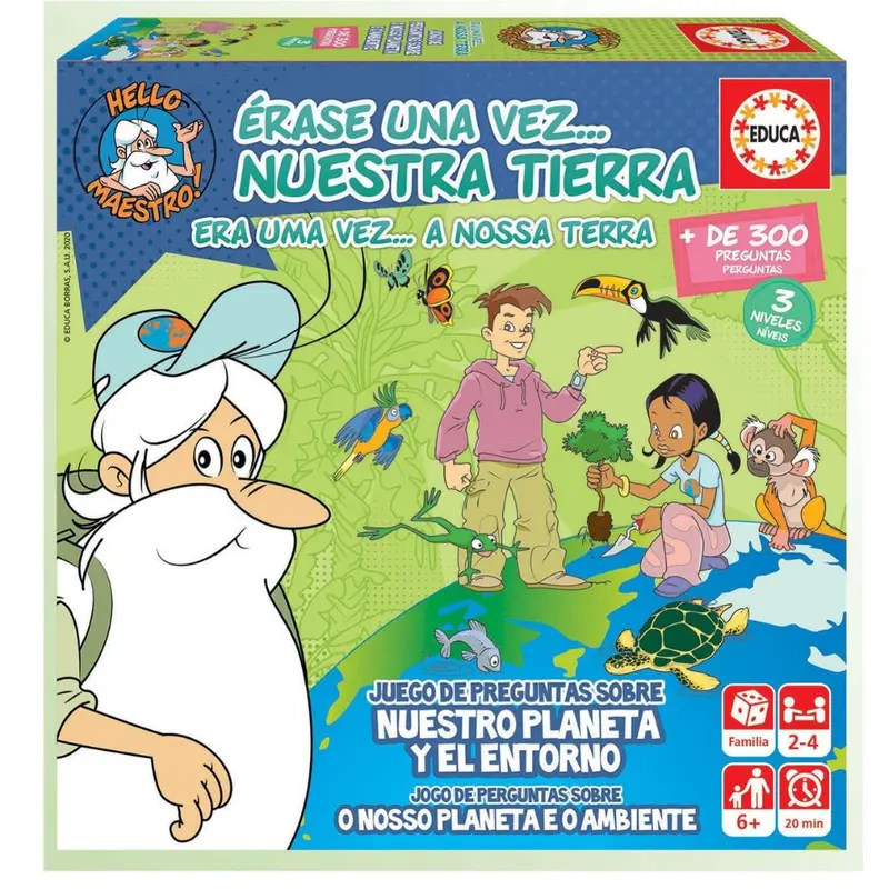 Juego Érase una vez nuestra Tierra Educa