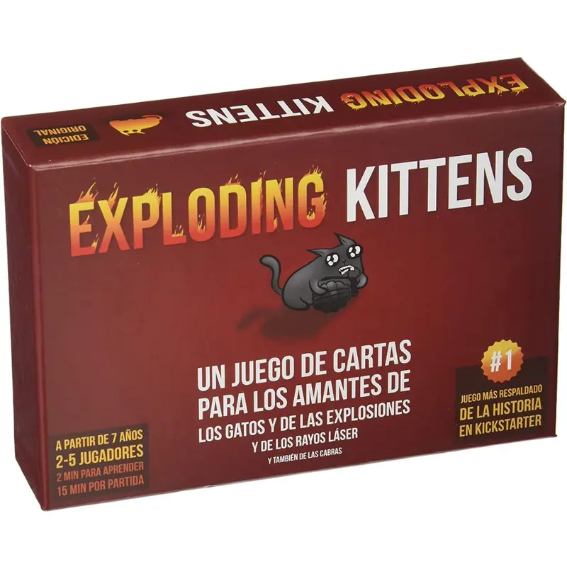 JUEGO EXPLODING KITTENS (a partir de 7 años)
