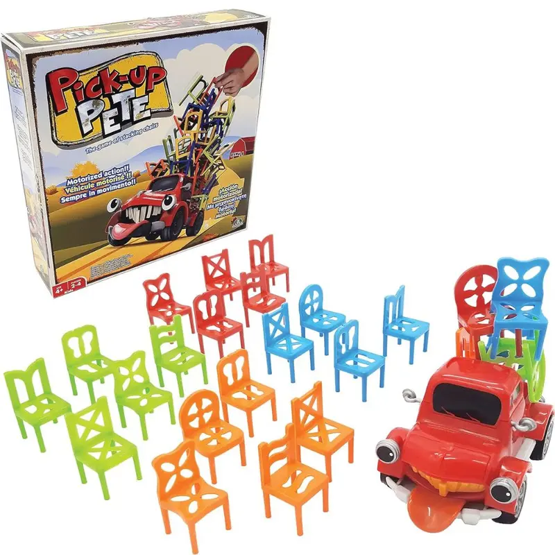 Juego infantil de mesa Peter Pick Up coche en movimiento