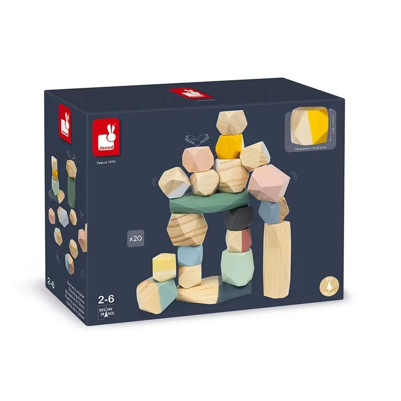 Juego infantil para apilar piedras sweet cocoon - janod j04401