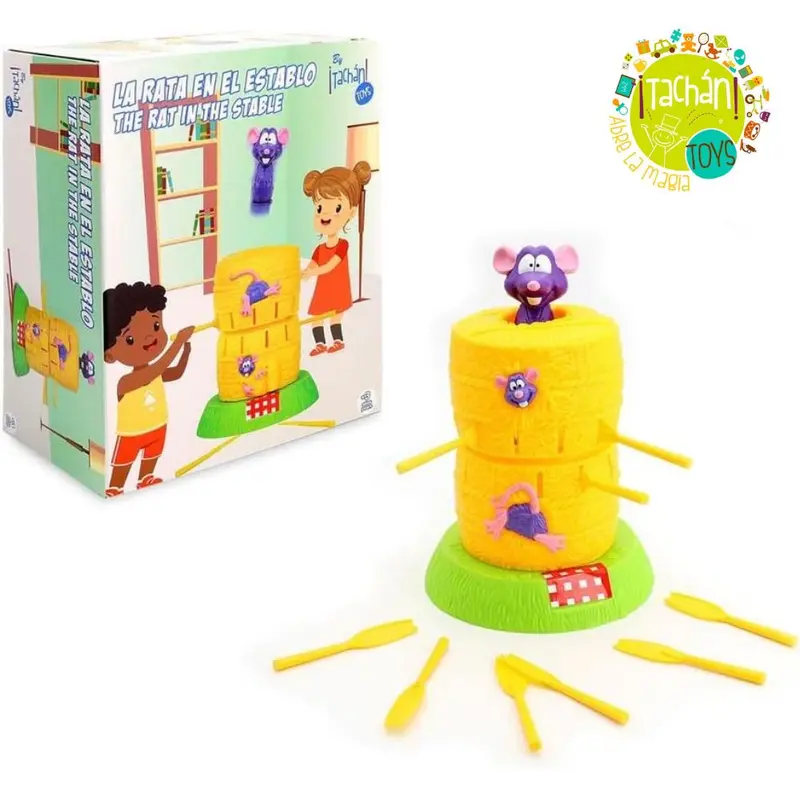 Juego la rata en el establo Tachan