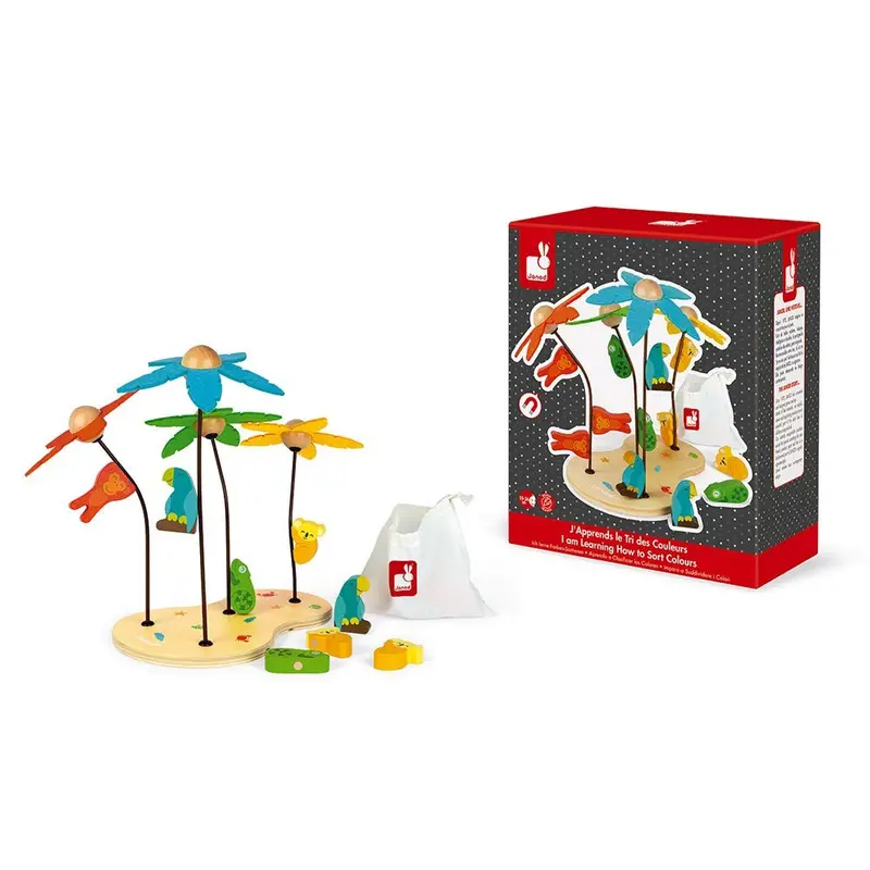 Juego Magnético de Madera Aprendo a Clasificar los Colores - Janod J05322