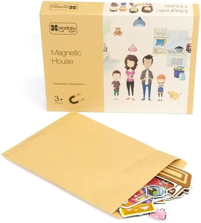 Juego Magnético - Magnetic House - Andreu Toys 16028
