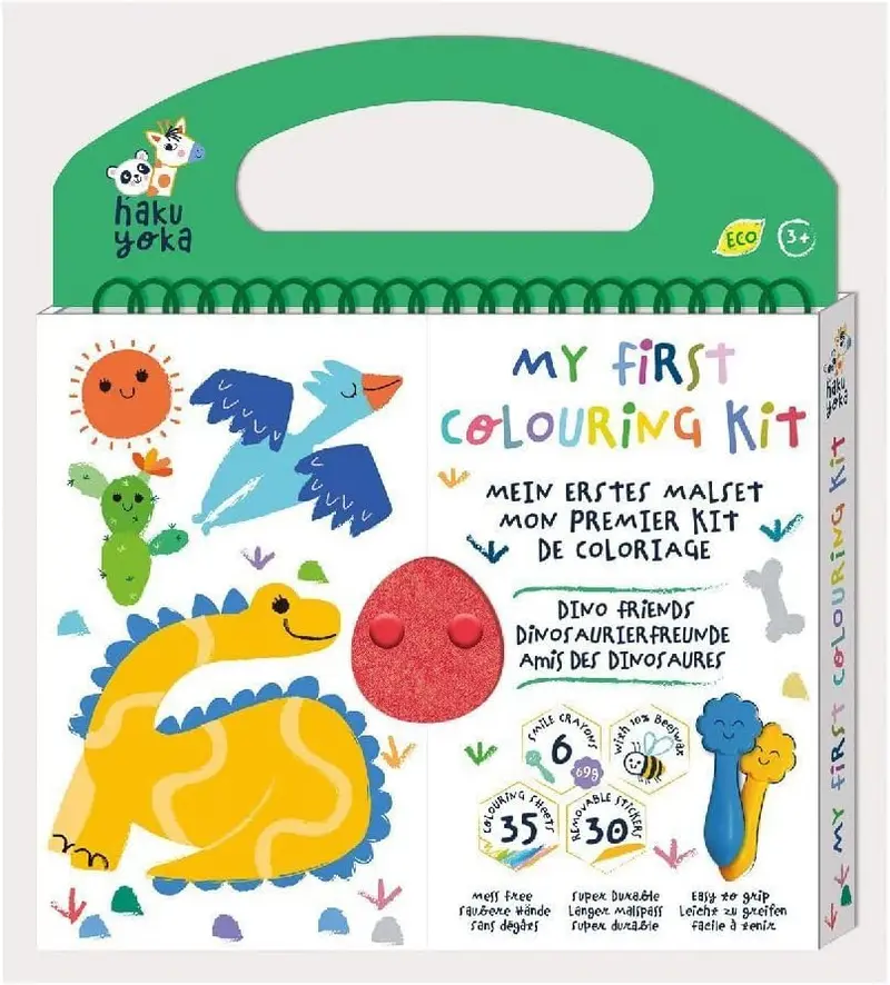 Juego Manualidades - My First Colouring Dinosaurios - Haku Yoka 223070