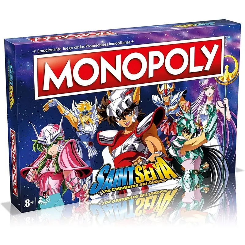 Juego MONOPOLY Los Caballeros del Zodiaco SAINT SEIYA