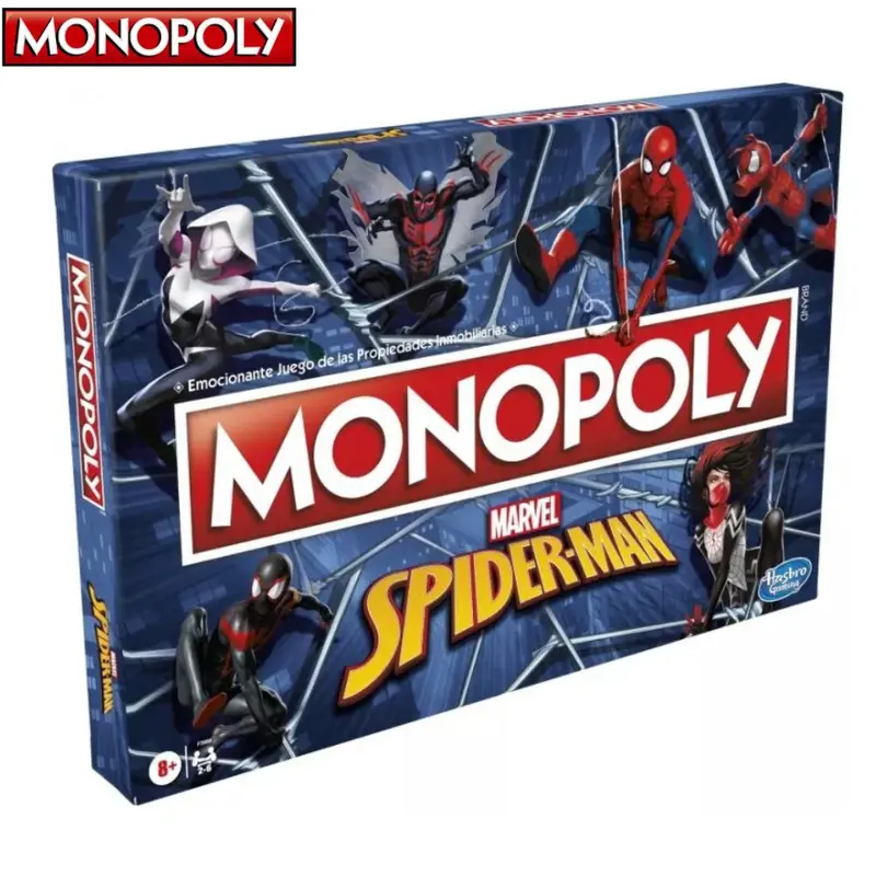 Juego Monopoly Spiderman Marvel Hasbro