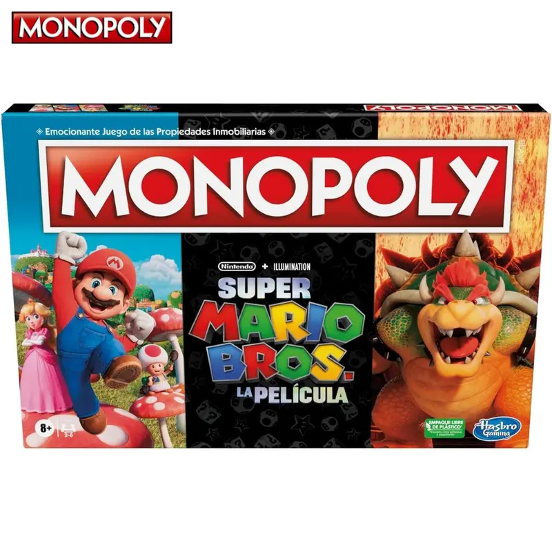 Juego Monopoly Super Mario Bros La Película
