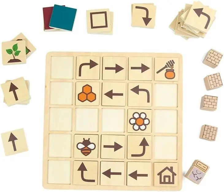 Juego Pedagógico de secuencias - Mi primer Juego de Códigos - Andreu Toys