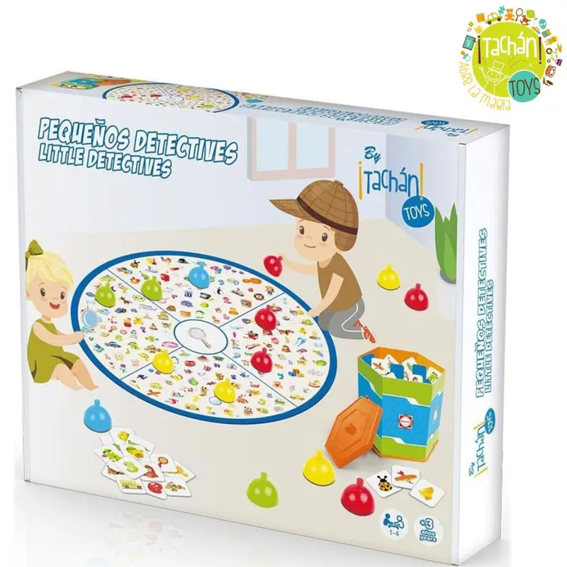 Juego pequeños detectives Tachan