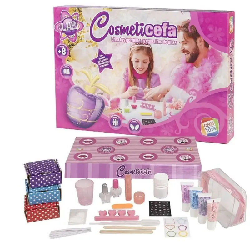 JUEGO PERFUMES Y ESMALTES COSMETICEFA