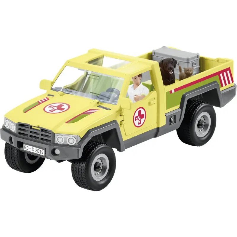 Juego Schleich visita del veterianrio a la granja - SCHLEICH
