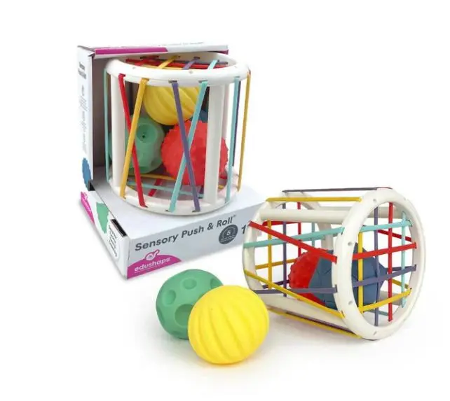 Juego sensorial de empujar y rodar - Edushape 705105