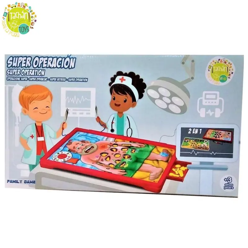 Juego súper operación Tachan