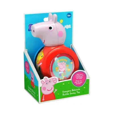 Juguete sonajero balancín Peppa Pig