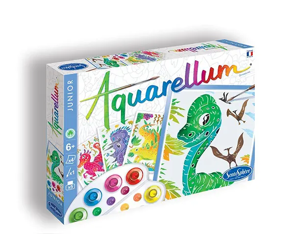 Junior Dinosaures Aquarellum