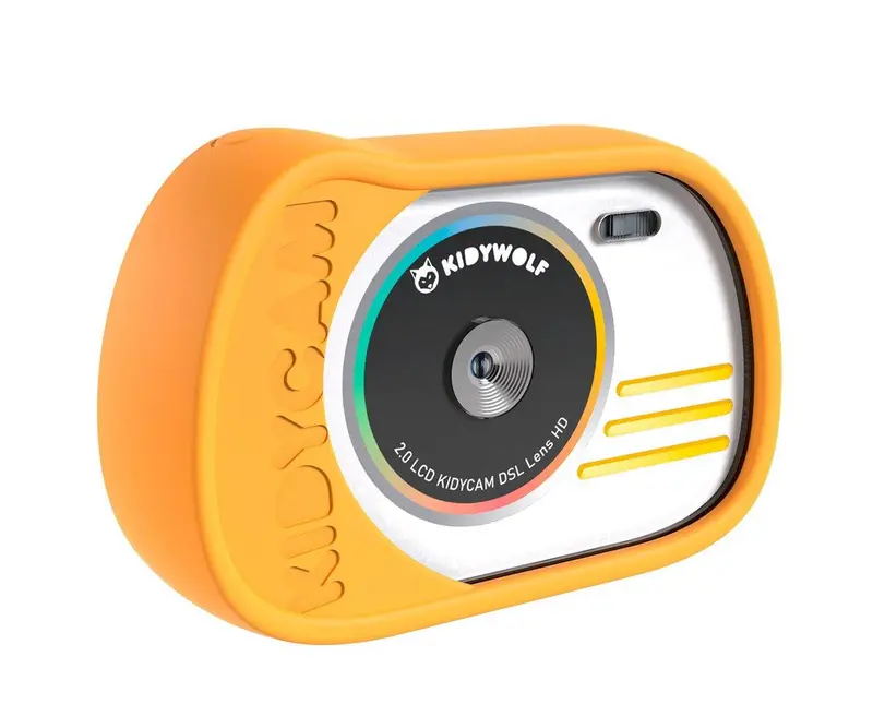 Kidywolf - Cámara Digital Acuática para Niños - Kidycam Amarillo