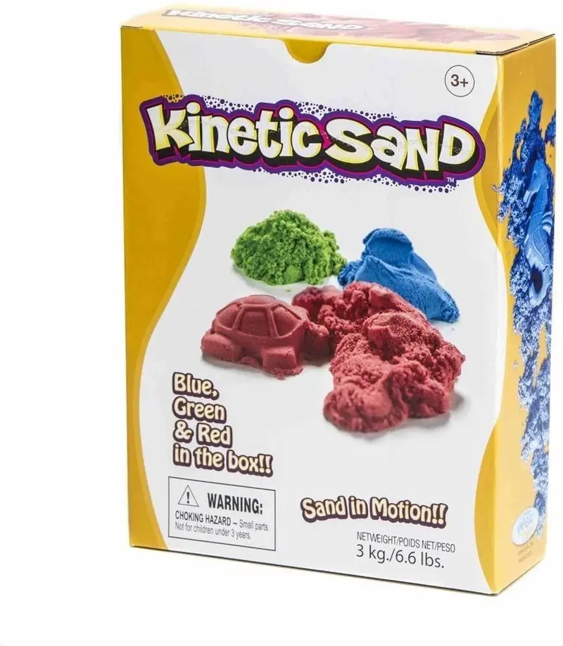 KINETIC SAND PACK 3 COLORES - Waba fun