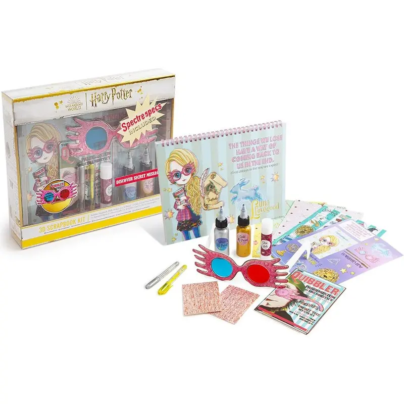 Kit Creativo Álbum 3D Luna Lovegood Harry Potter