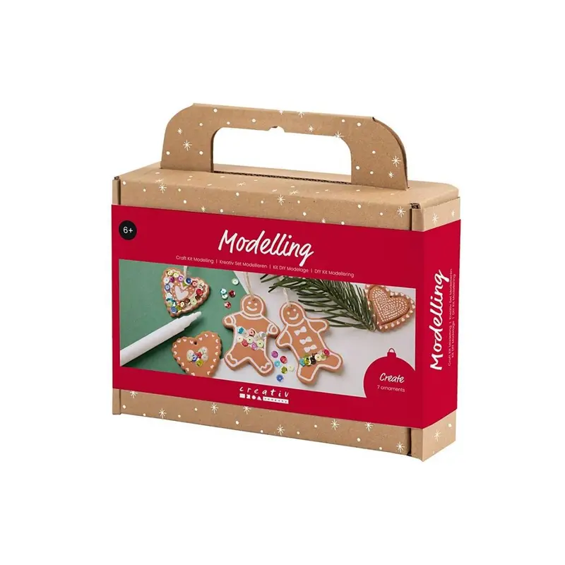 Kit de manualidades Modelado figuras navideñas