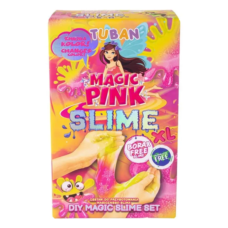 Kit DIY slime mágico rosa – Magic Pink XL