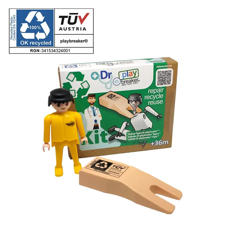Kit DR playbreaker 4502 - Kit Formación - Desmontador Sostenible Muñecos Playmobil