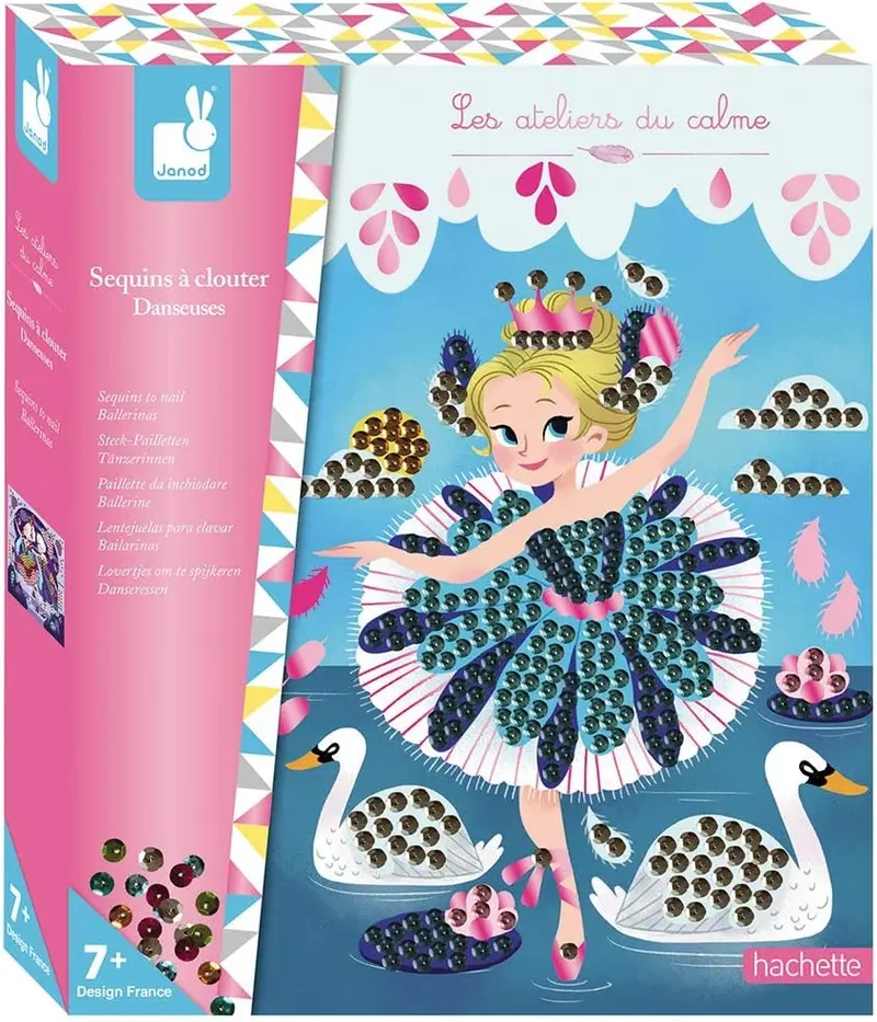Kit Lentejuelas para Clavar Bailarinas Janod | +7 Años