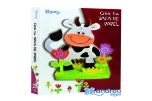 Kit Manualidades Crea tu Propia Vaca Andreu Toys | Niños Creativos