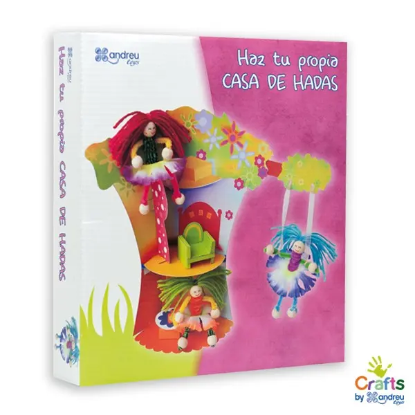 Kit Manualidades Haz tu Propia Casa de Hadas Andreu Toys | Niñas