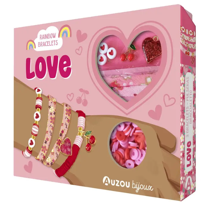 Kit Mis Pulseras Rainbow Love Joyas - Auzou