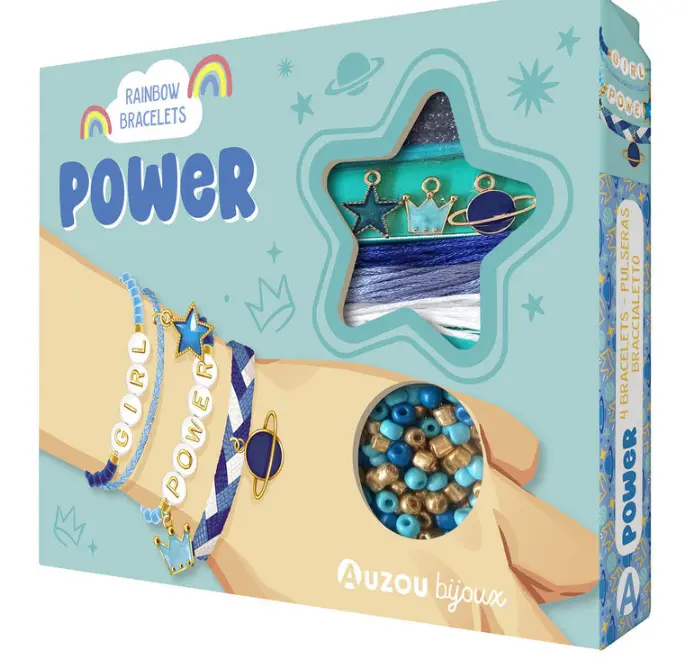 Kit Mis Pulseras Rainbow Power Joyas - Auzou