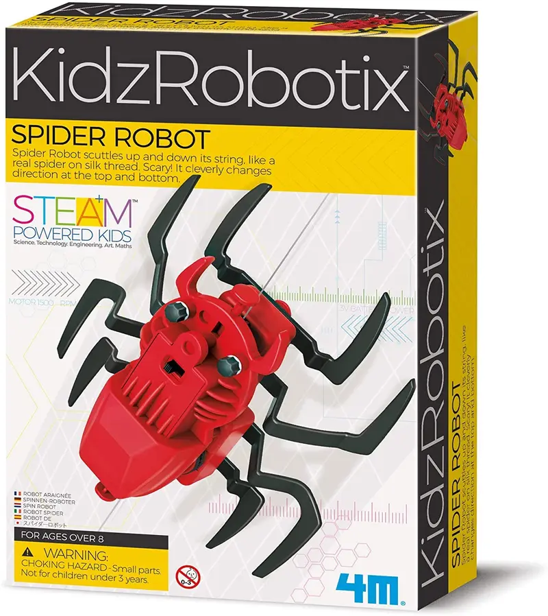 Kit para crear una araña robot - 4M (403392)