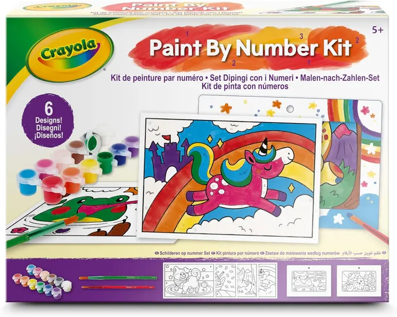 Kit pintar por números - Crayola (Liquidación)