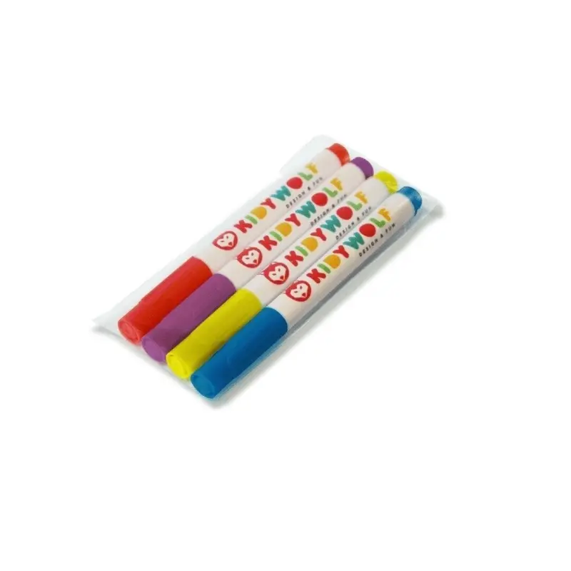 Kit Rotuladores Borrables Fluorescentes Pizarra KidyDraw-Pro Kidywolf