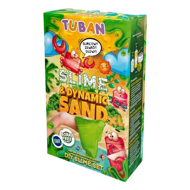 Kit slime y arena dinámica 2 en 1 – DIY creativo