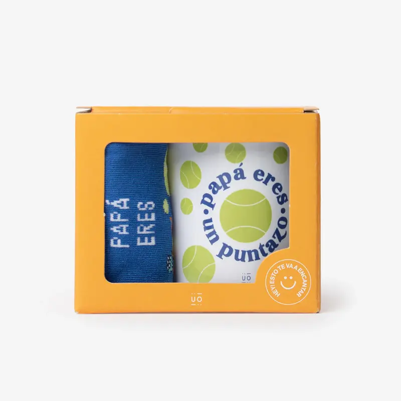 Kit Taza + Calcetines "Papá eres un puntazo" - UO