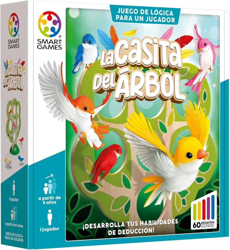 La casita del árbol - juego de lógica y deducción - ludilo