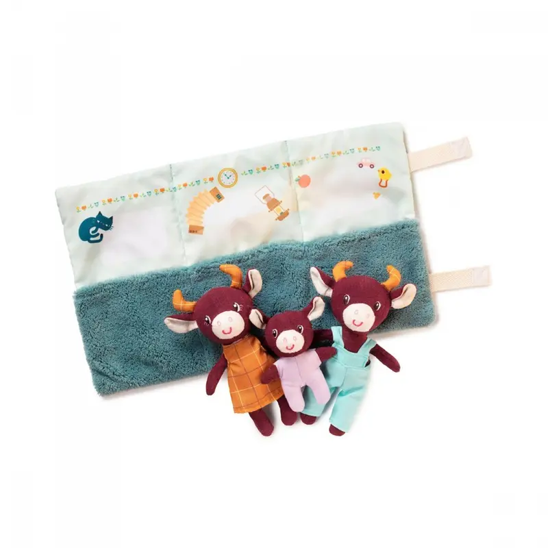 La familia de la vaca rosalie - lilliputiens 83246