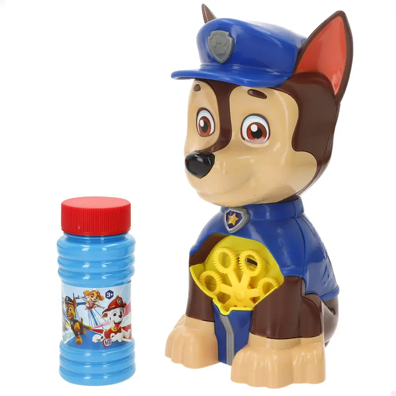 La Patrulla Canina Chase Máquina de pompas de jabón eléctrica 118 ml