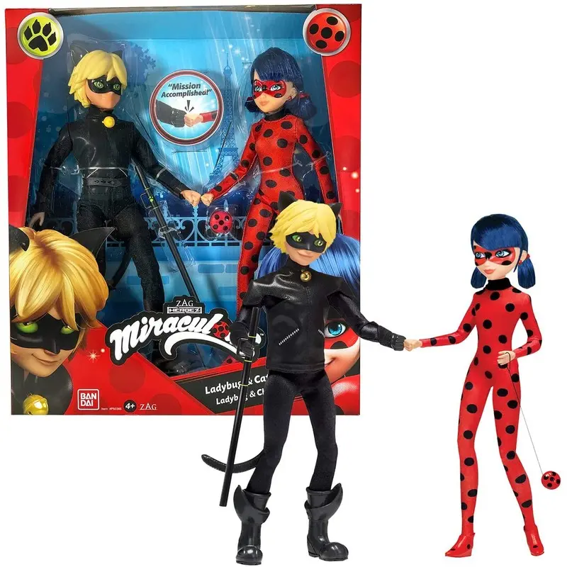 Ladybug Pack 2 Muñecos