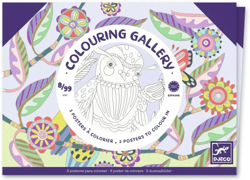 Láminas para colorear - Pájaros by Jennifer Davis
