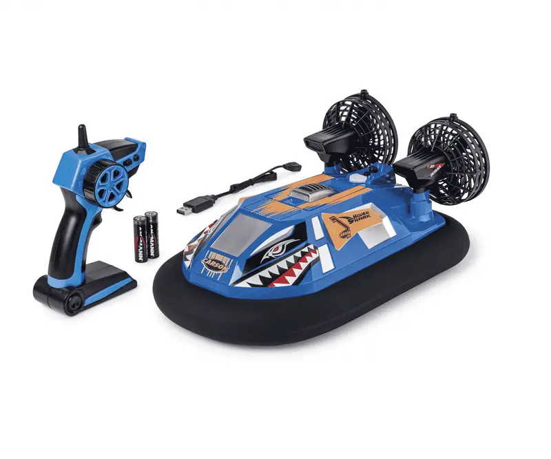Lancha Rc Hovershark 2.4 G Azul/Naranja